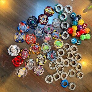 HUGE bag of BeyBlades!